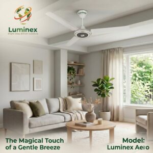 Luminex Aero Series: 56-Inch High-Efficiency Ceiling Fan